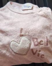 Pyjama rose tape a l oeil 6mois 