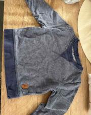 Pull bleu 92 cm