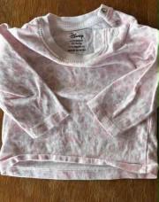 Blouse primark 3-6 mois blanc et rose