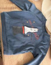 Pull abracadabra 3A bleu Kiabi 