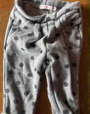 pantalon baby 6 mois gris à poids noir