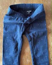 pantalon kiabi 6 mois bleue à poids doré