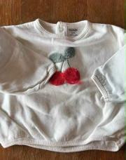pull kiabi 6 mois cerise