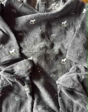 pyjama 6 mois gris cheval à bascule