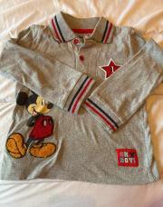 Polo L. Manche Disney Mickey 4A/104 gris