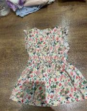 Robe tao 6mois safari fleur 