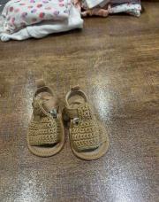 Sandalette brune 