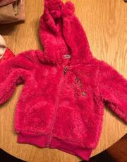Blouson licorne rose 1ans