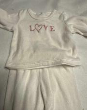 Pyjama 3 mois blanc 2 pièces 