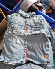 Chemise en jeans