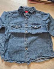 Chemise jeans 4 ans avec poche