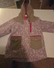 Manteau 18mois fille thème foret 