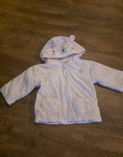 Gilet rose ours 1 mois