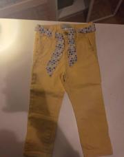 Pantalon 18mois obaïbi jaune 