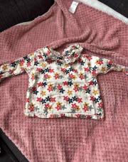 Blouse fleur coloré 6m