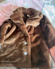 Veste fourrure 9-12 mois 