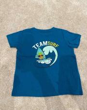 Tee-shirts bleu surf 