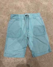 Short turquoise 