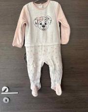 Taille 18 mois pyjama chaud une pièce 101 dalmatiens