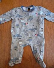 Pyjama gris petit béguin 3mois 