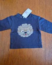 Longues manches bleu ours 62