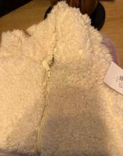 Combi polaire blanc 1mois 