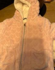 Manteau rose 3mois 