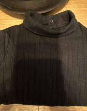 Pull col roulé noir 18mois