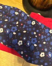Legging bleu 12mois