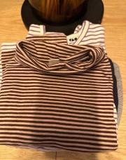 Sous pull rayée brun 3ans