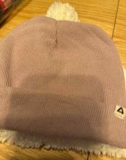 Bonnet mauve 3/6mois