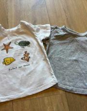 Lot de 2 t shirt 68