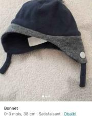 Bonnet obaibi 3 mois