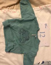 Pull bleu voiture Sunny days 12 mois 