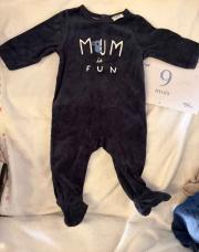 Pyjama mum is fun koala bleu marine 9 mois 