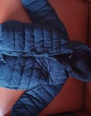 Manteau hiver doublé polaire bleu marine 4 ans 