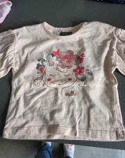 T shirt rose fillette 9 mois