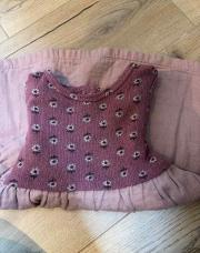 Robe Zara 104 fleurs 