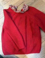 Pull rouge Kiabi 36mois