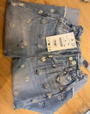 Pantalon fleur Zara 98