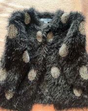 Gilet noir hiver 9mois