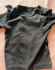 T-shirt noir 80 cm 