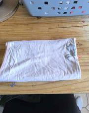 Couverture petit lapin rose 