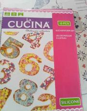 Moules silicone chiffres 