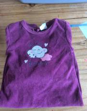 Pyjamas mauve 18 mois 