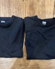 Lot deux tshirts manches longues thermo