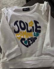 Pull jolie cœur 