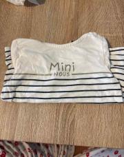 T-shirt manche longue mini nous Tao 12M