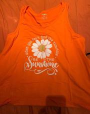 Blouse orange xxl 