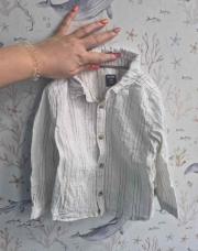 Chemise rayée t  80